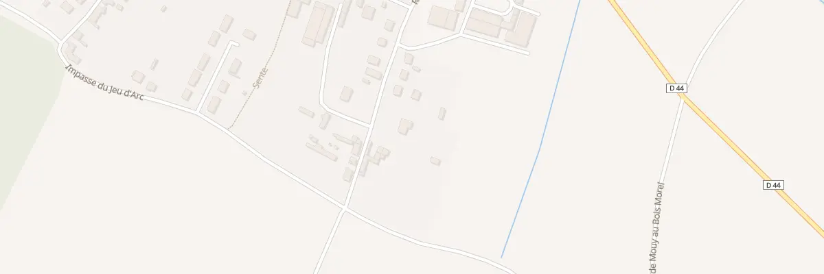 Plan du 8 Rue du Chanoine Seret à Cauvigny