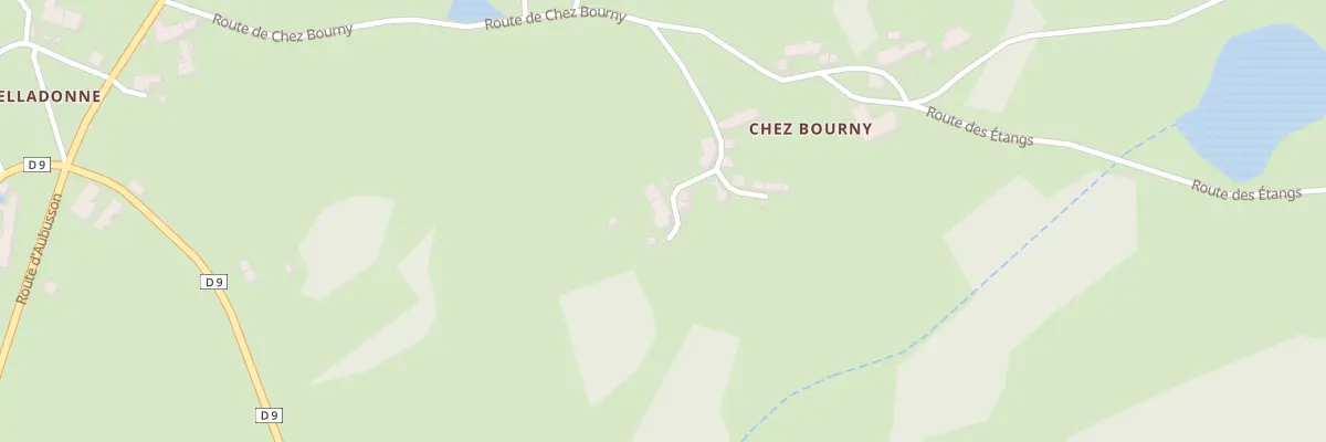 Plan du 3 Chez Bourny à Champagnat
