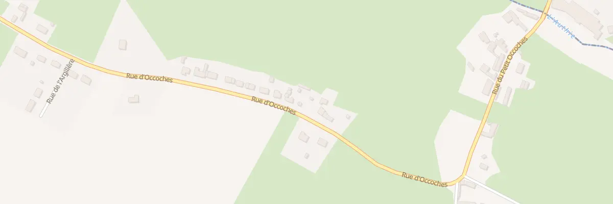 Plan du 19B Rue d’Occoches à Outrebois