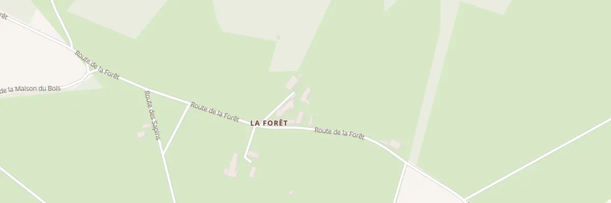 Plan du 1069 Rte de la Forêt à Saint-Jeanvrin