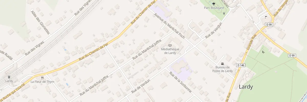 Plan du 26 Rue du Maréchal Joffre à Lardy