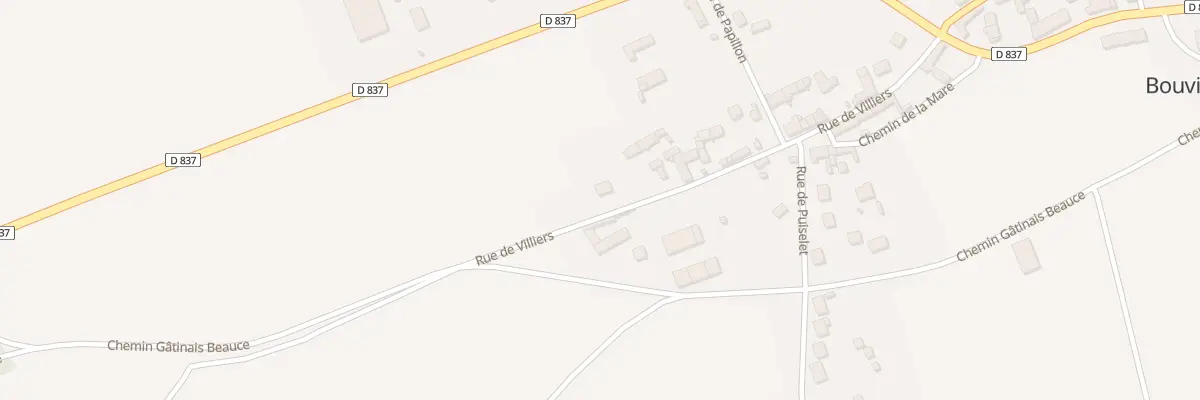 Plan du 64 Rue de Villiers à Bouville
