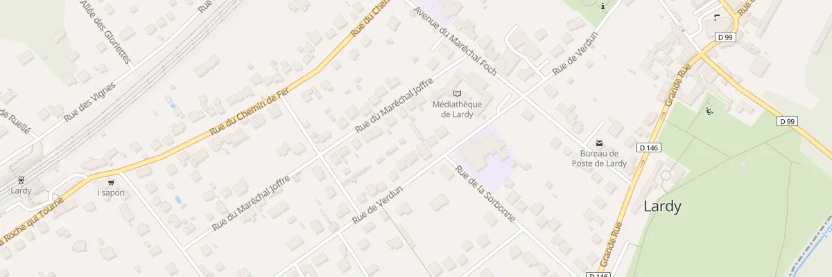 Plan du 24 Rue du Maréchal Joffre à Lardy