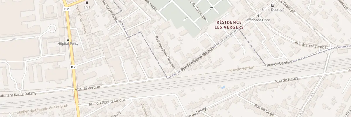 Plan du 62 Rue Ferdinand Buisson à Issy-les-Moulineaux