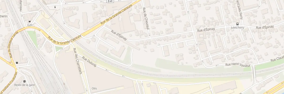 Plan du 4 Rue d’Epinay à Argenteuil