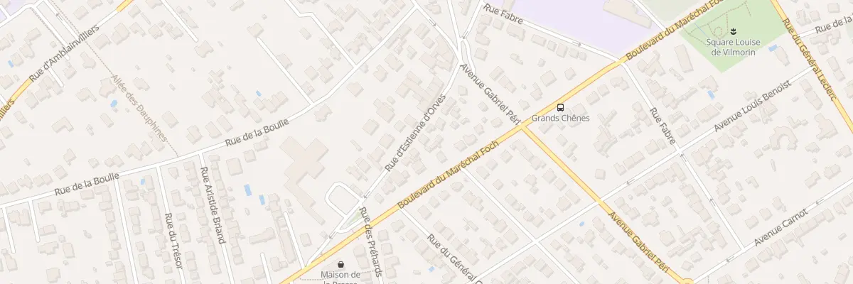 Plan du 93 Rue Estienne d’Orves à Verrières-le-Buisson