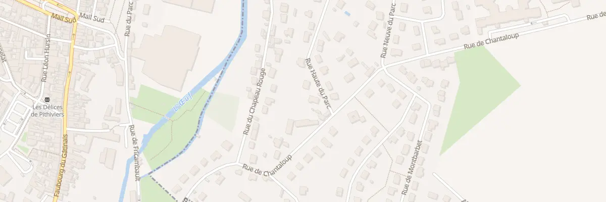 Plan du 5438 Rue de Chantaloup à Dadonville