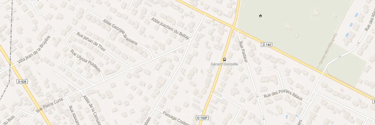 Plan du 11 Rue du Colonel Fabien à Saint-Prix