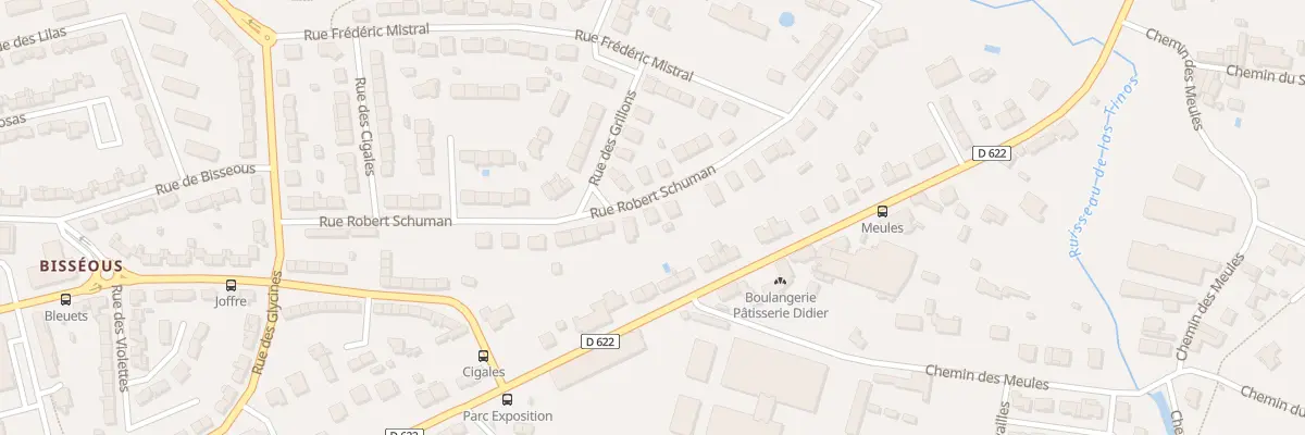 Plan du 32 Rue Robert Schuman à Castres