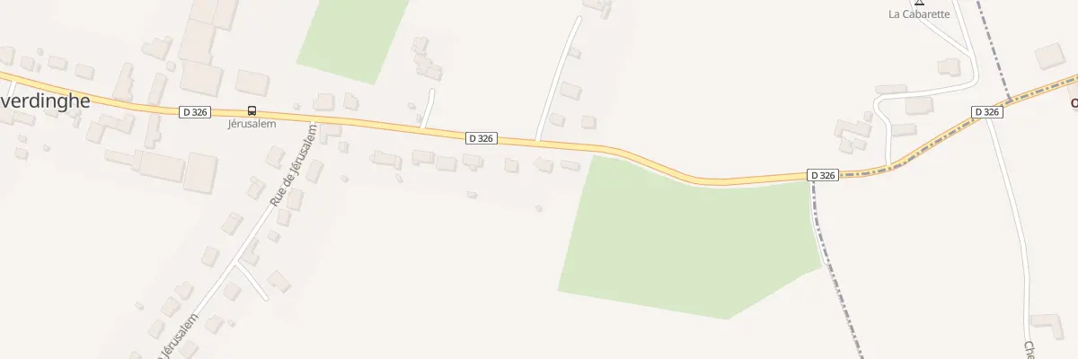 Plan du 1650 Rue Principale à Wulverdinghe