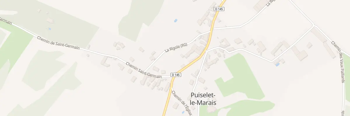 Plan du 21 Rue de la Grande Vallée à Puiselet-le-Marais