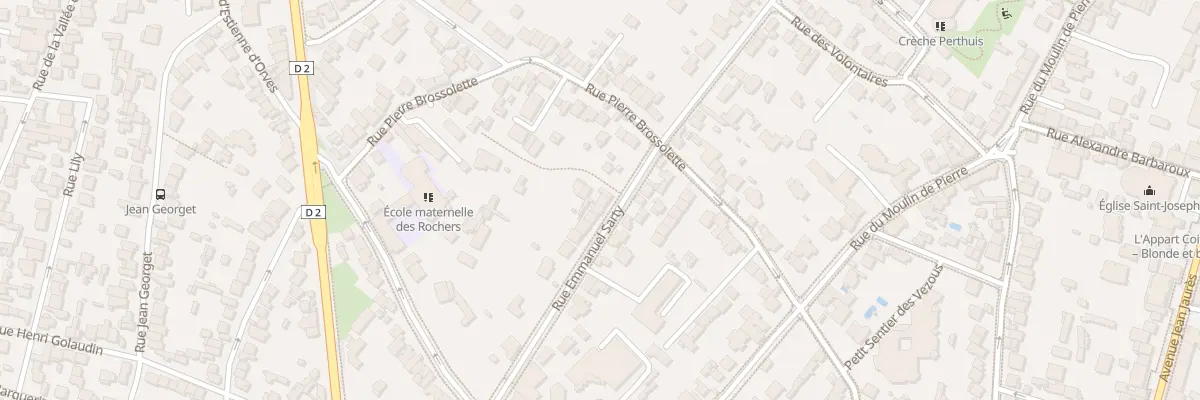Plan du 33 Rue Emmanuel Sarty à Clamart