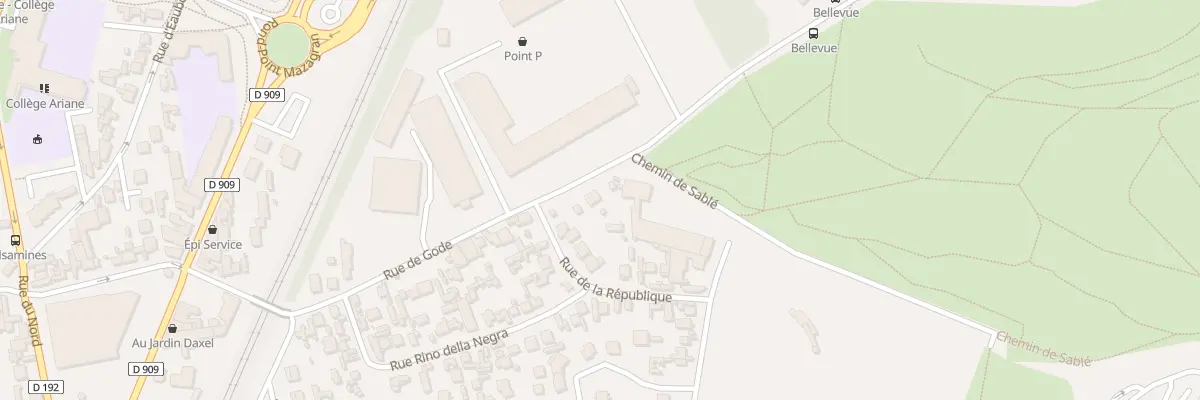 Plan du 50 Rue de Gode à Argenteuil