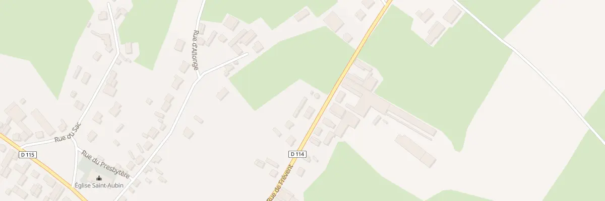 Plan du 33 Rue de Frévent à Bonnières
