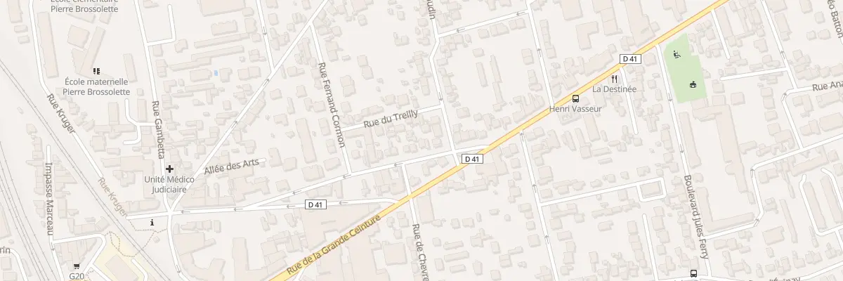 Plan du 23 Rue des Buchettes à Argenteuil