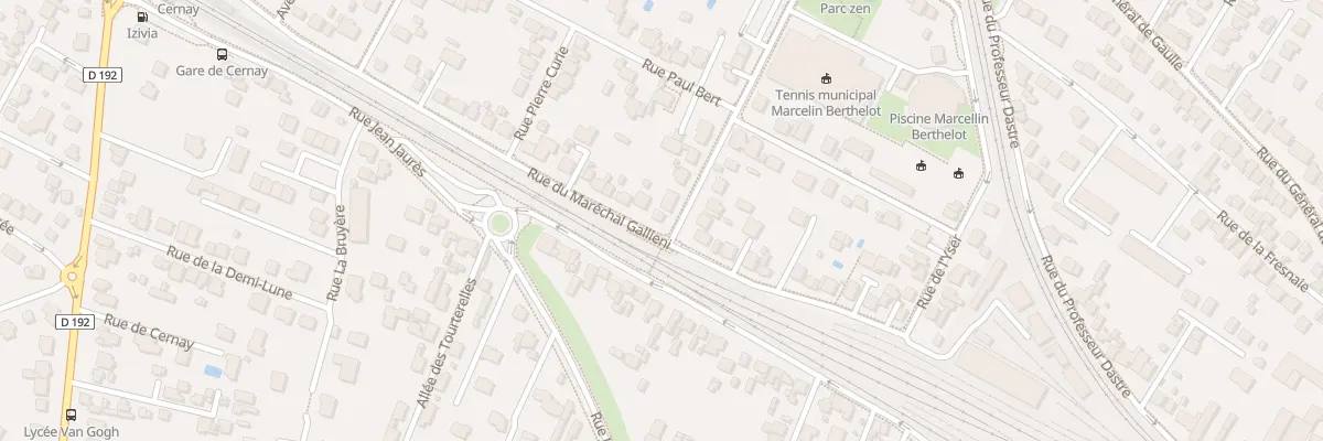 Plan du 63 Rue du Mal Gallieni à Ermont