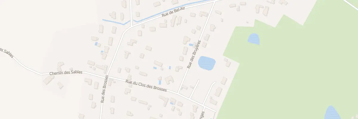 Plan du 3 Rue des Bruyeres à Saint-Martin-d’Abbat