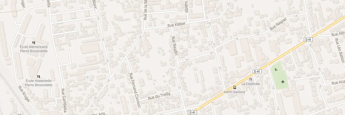 Plan du 31 Rue Baudin à Argenteuil