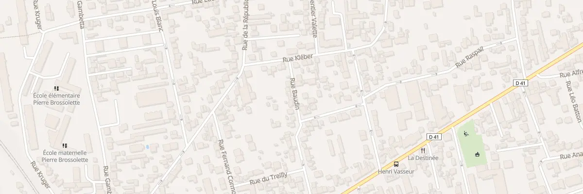Plan du 35 Rue Baudin à Argenteuil