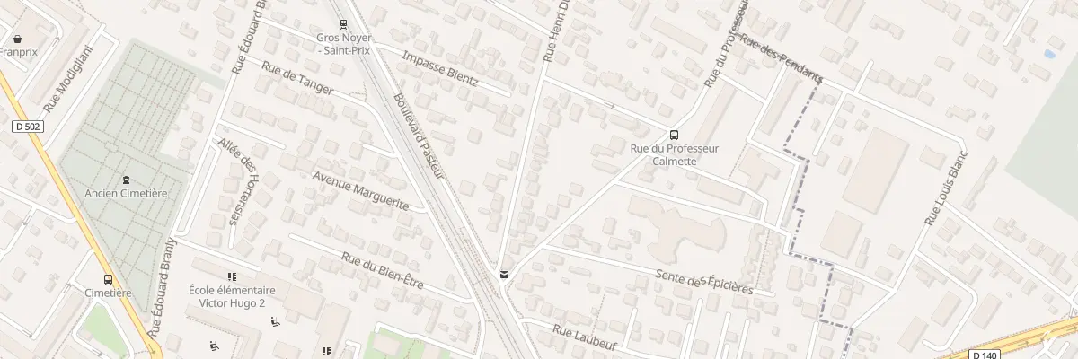 Plan du 88 Rue Henri Dunant à Ermont