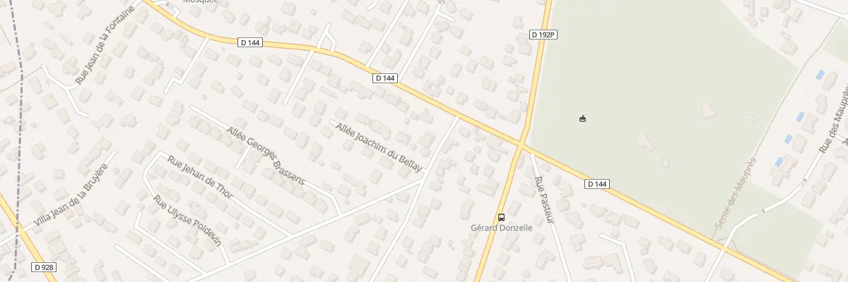 Plan du 6 Rue du Colonel Fabien à Saint-Prix