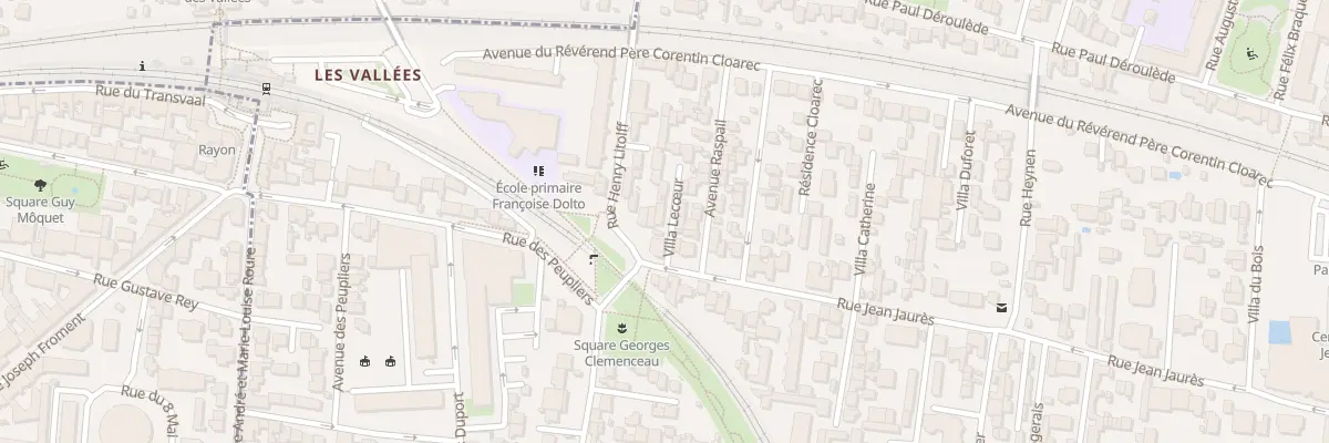 Plan du 3 Vla Le Coeur à Bois-Colombes