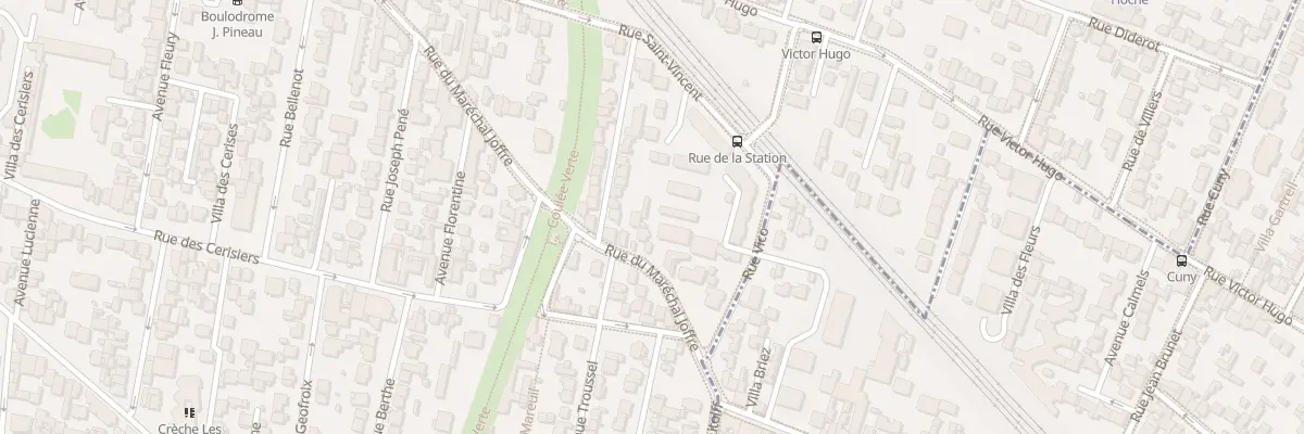 Plan du 131 Rue du Maréchal Joffre à Colombes