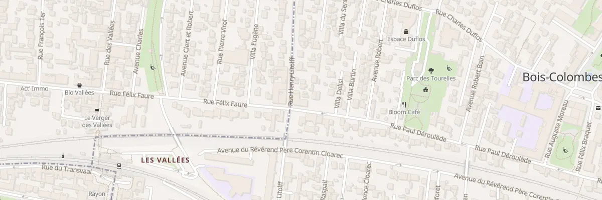 Plan du 136 Rue Paul Déroulède à Bois-Colombes