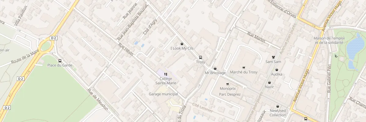 Plan du 49 Rue P Vaillant Couturier à Clamart