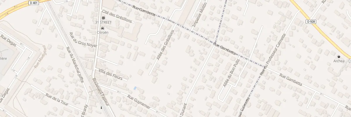 Plan du 58 Rue Gambetta à Ermont