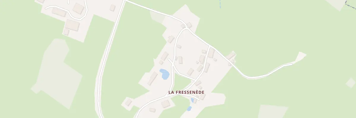 Plan du 12 La Fressenède à Peyrat-la-Nonière