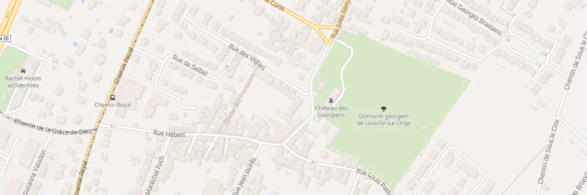 Plan du 5 Rue des Vignes à Leuville-sur-Orge