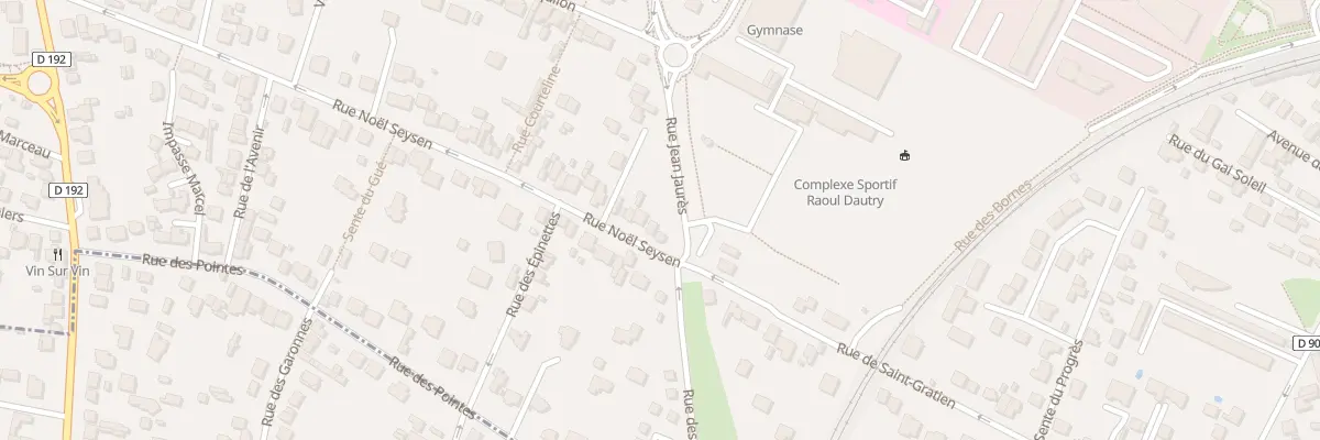 Plan du 465 Rue Noel Seysen à Ermont