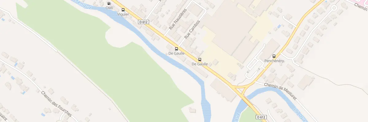 Plan du 184 Av Charles de Gaulle à Castres