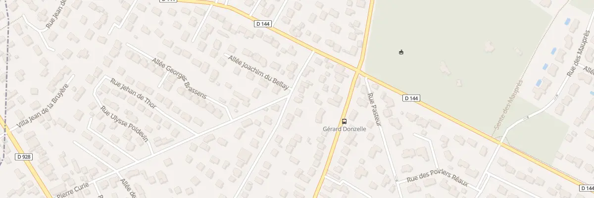 Plan du 7 Rue du Colonel Fabien à Saint-Prix