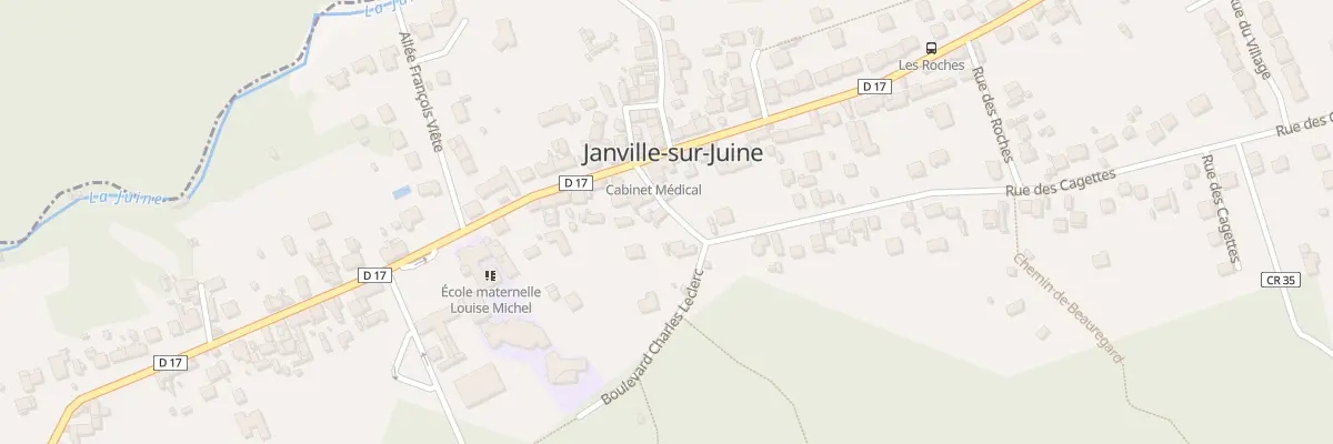 Plan du 6 Rue des Cagettes à Janville-sur-Juine