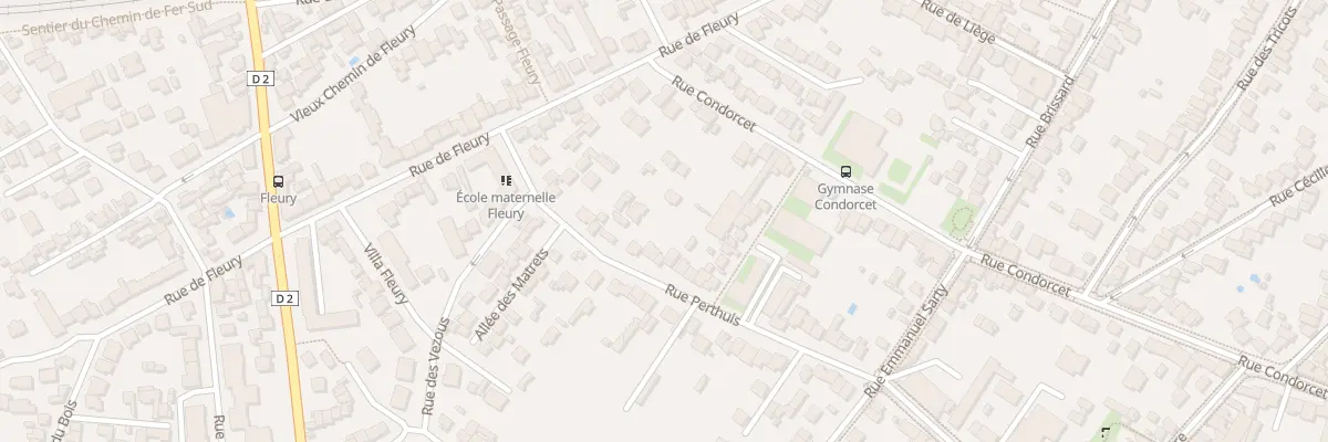 Plan du 92 Rue Perthuis à Clamart