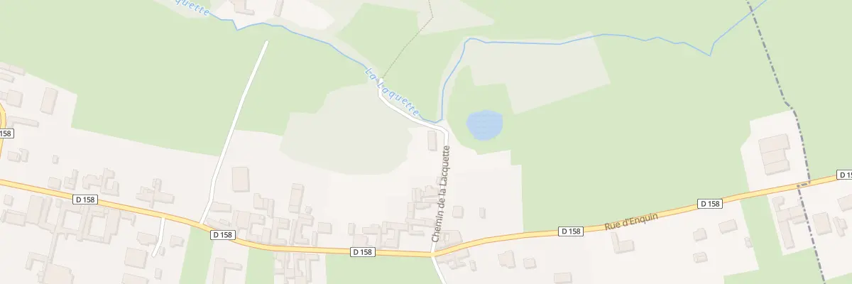 Plan du 7 Che de la Lacquette à Erny-Saint-Julien