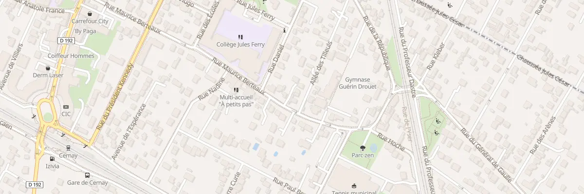 Plan du 23 Rue Maurice Berteaux à Ermont