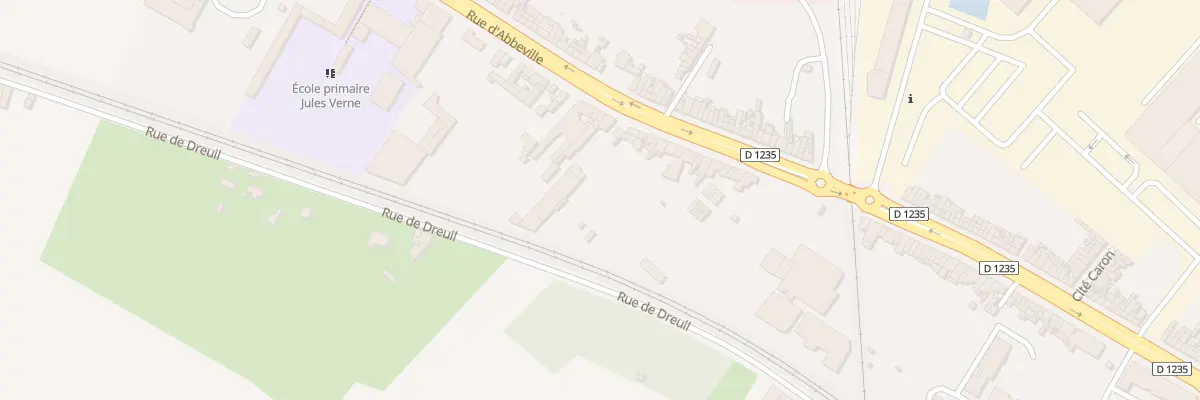 Plan du 269 Rue d’Abbeville à Amiens