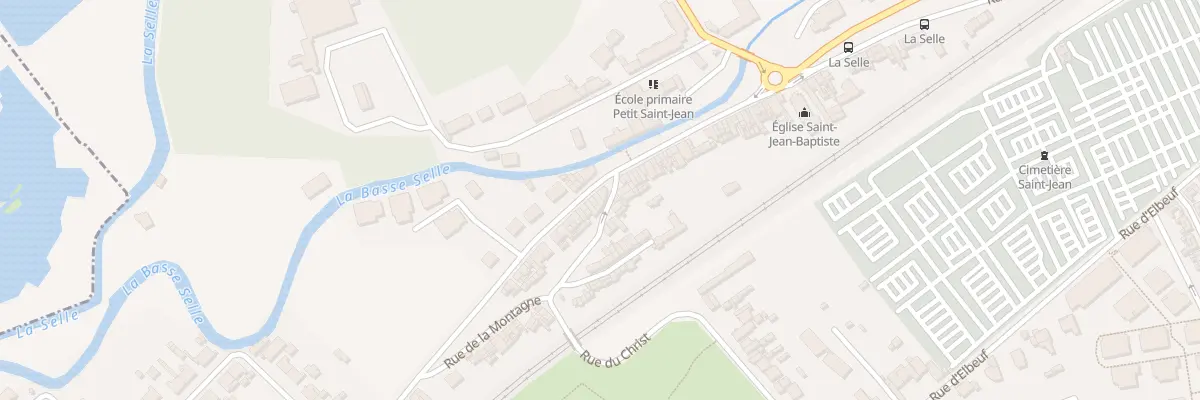Plan du 75 Gr Grande Rue Petit St Jean à Amiens