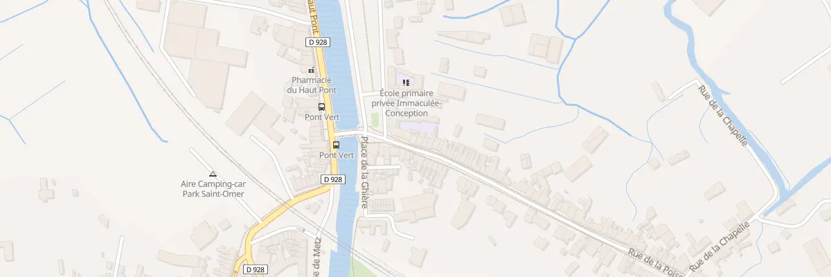 Plan du 4 Rue de la Poissonnerie à Saint-Omer