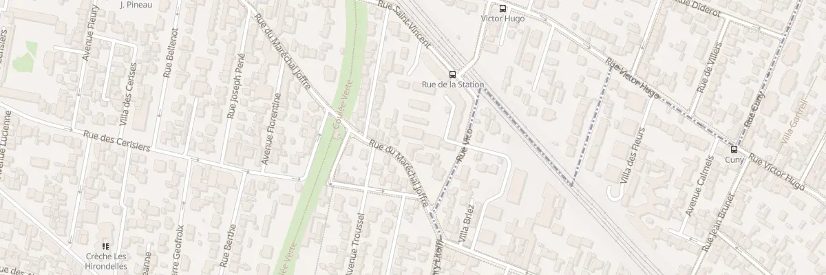 Plan du 133 Rue du Maréchal Joffre à Colombes