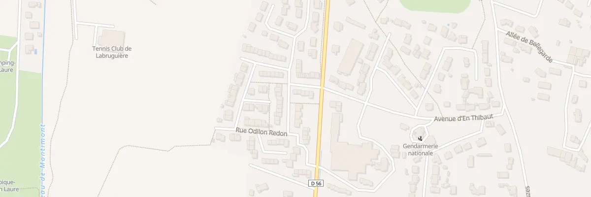 Plan du 9 Rue Albert Camus à Labruguière