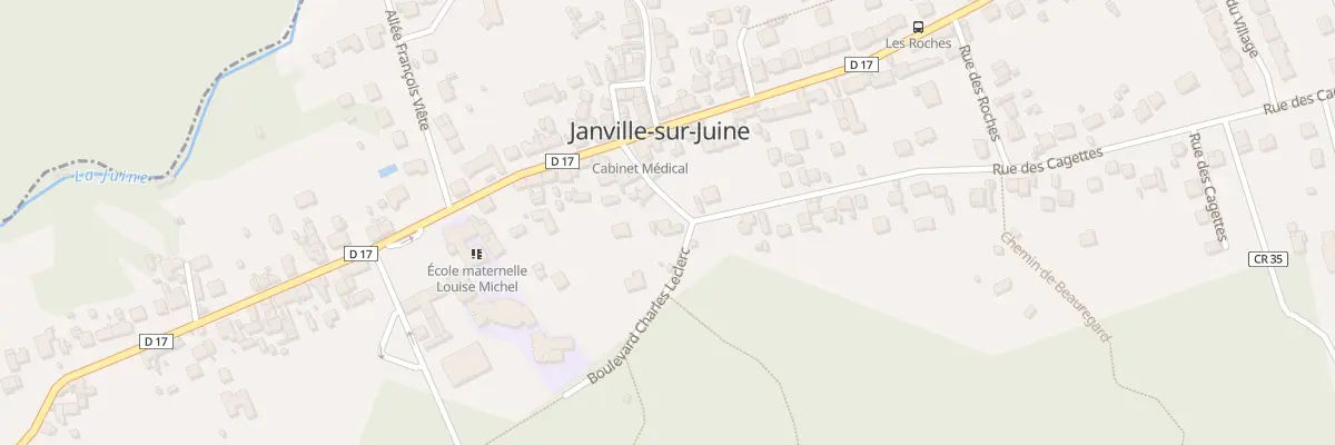 Plan du 8 Rue des Cagettes à Janville-sur-Juine