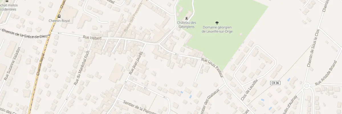 Plan du 43 Rue Pasteur à Leuville-sur-Orge