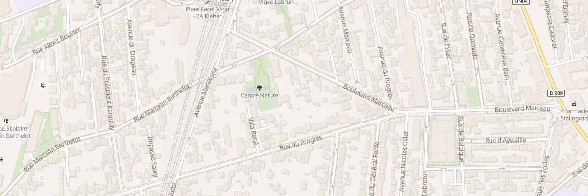 Plan du 20 Bd Marceau à Colombes