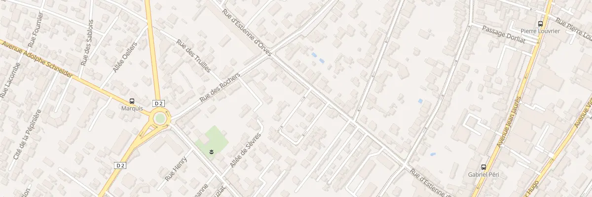 Plan du 31 Rue d’Estienne d’Orves à Clamart