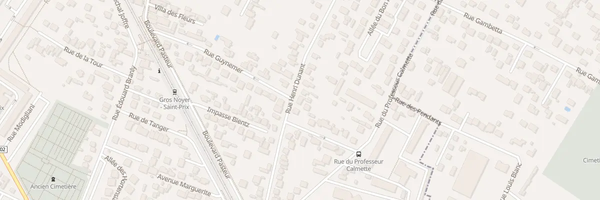 Plan du 212 Rue Henri Dunant à Ermont