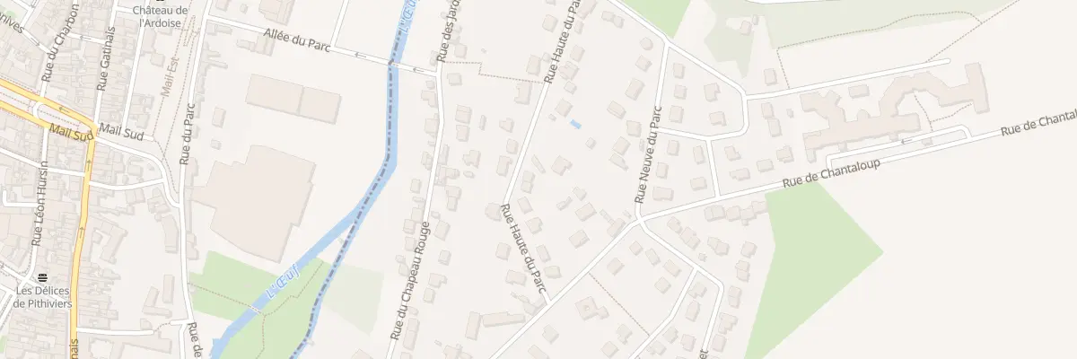 Plan du 5136 Rue Haute du Parc à Dadonville